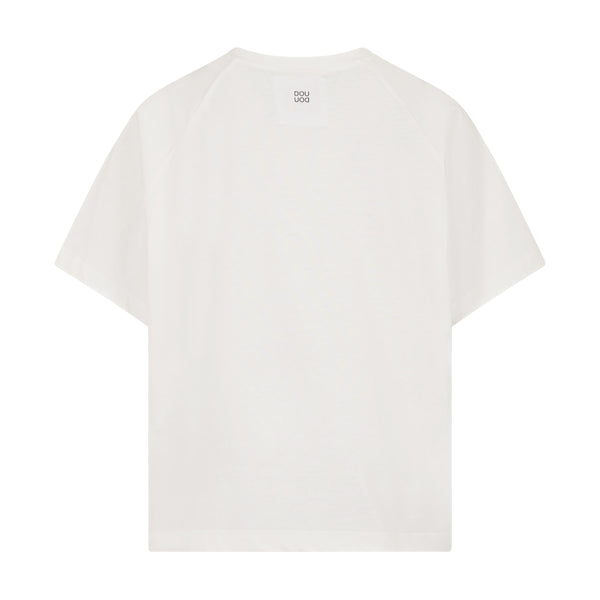 T-shirt panna per bambini Doudou DY8P11 101 