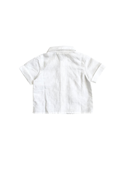 Camicia bianca per neonato Zhoe & Tobiah NEN1 1 