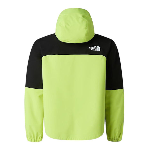 Giacca impermeabile black/lime con logo per bambini The North Face NF0A8AY47I2 7I21 