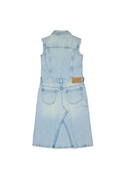 Abito in denim per bambina MM6 Maison Margiela M60940 M601 