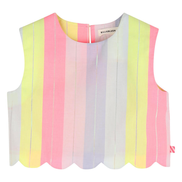Top a righe multicolor per bambina BILLIEBLUSH U21983 Z41 