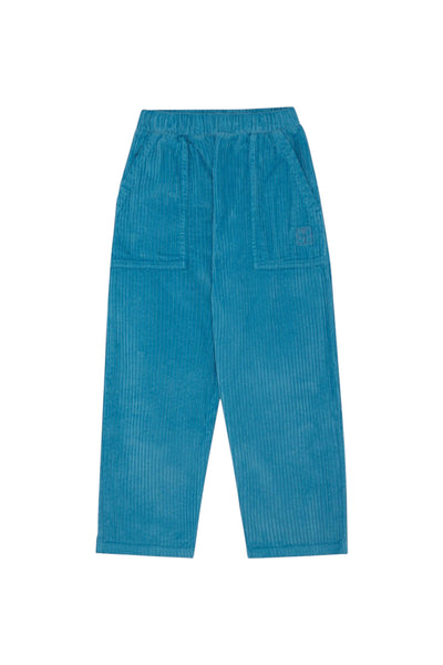 Pantalone azzuro in velluto a coste per bambini The Campamento TC-AW25-89 LIGHT BLUE 