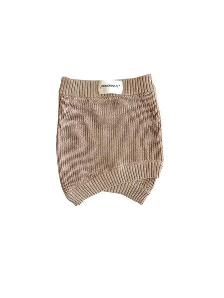 Gonna in maglia nocciola per bambina Hinnominate 3642GW00185 BEIGE SAND 