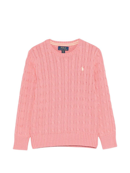 Maglia rosa del deserto con logo per bambino Ralph Lauren Kids 323702674506 DESERT ROSE 