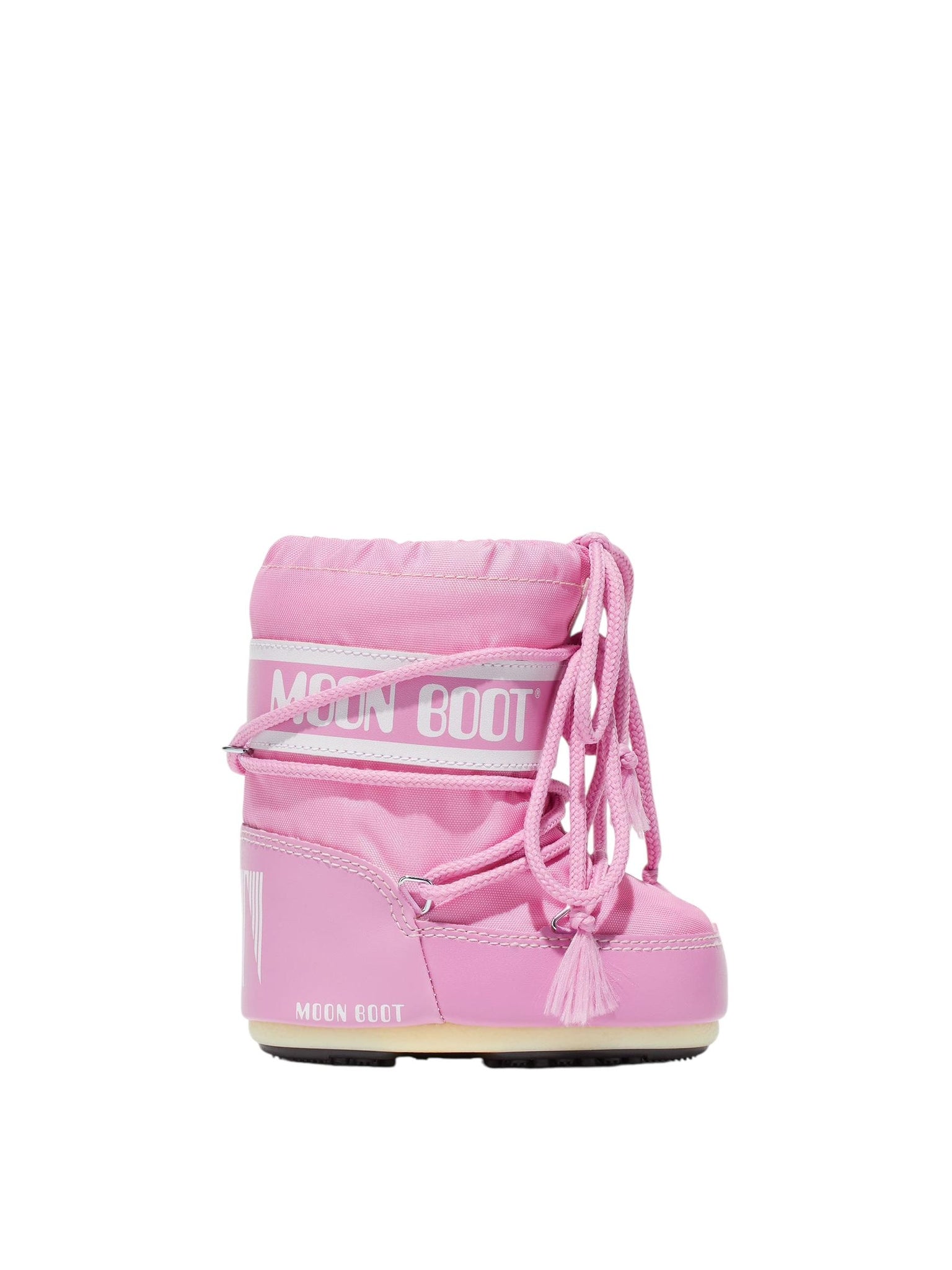 Stivale icon mini in nylon rosa per neonata MOON BOOT 80D1400430 J001 