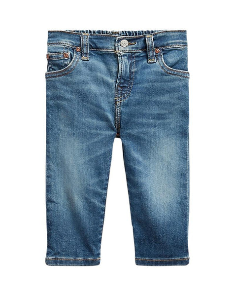 Jeans in denim blu per neonato Ralph Lauren Kids 320845296001 HEMPSTEAD 