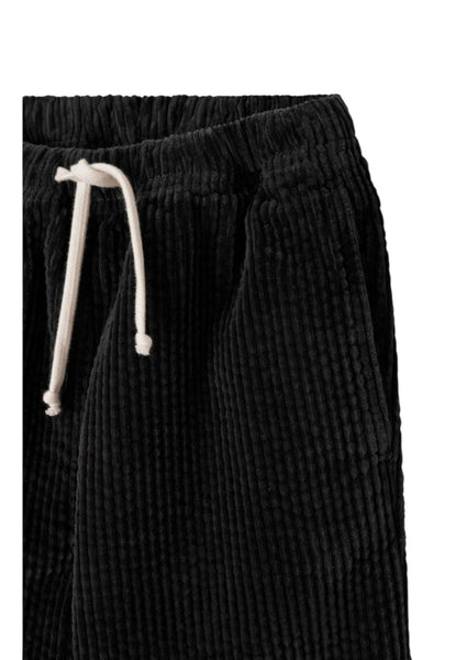 Pantalone grigio in velluto a coster per neonato e bambino American Vintage KPADO10A VINTAGE CARBONE 