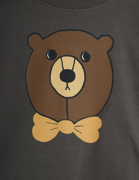 T-shirt grigia con stampa per neonati e bambini Mini Rodini 2572010697 GREY 