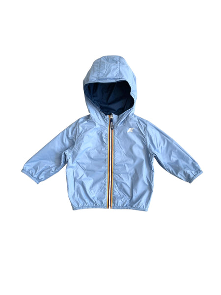 Giubbino reversibile blu e celeste per neonato K-WAY K2123IW C52 