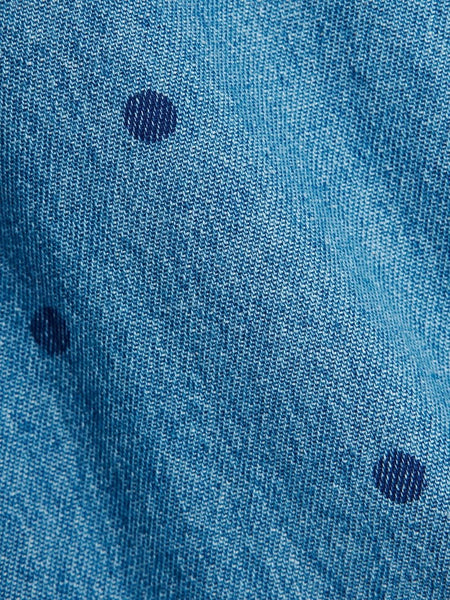 Cappello in denim blu con logo per neonata e bambina Mini Rodini 2626510960 BLUE 