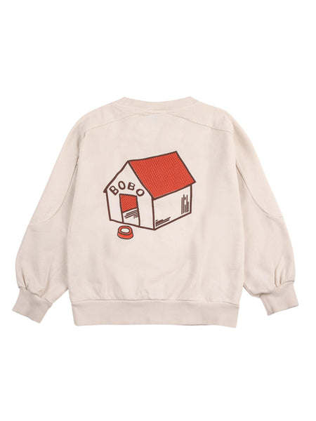 Felpa panna con stampa per neonato e bambino Bobo Choses B126AC048 UNI 