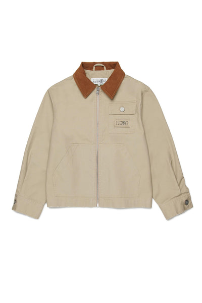 Giubbino beige per bambini MM6 Maison Margiela M60930 M6709 