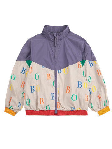 Giubbino in tessuto tecnico color block per neonati e bambini Bobo Choses B225AC139 UNI 
