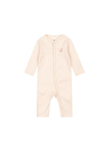 Tutina a righe rosa per neonata Konges slojd FA100037 TEA STRIPE CAMEO 