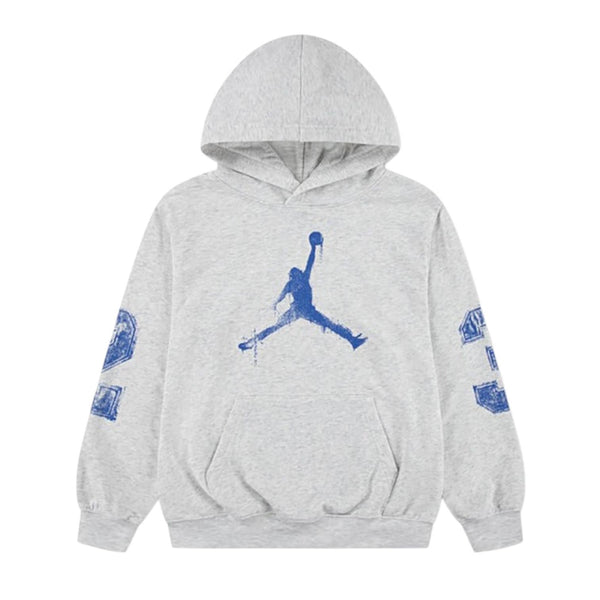 Felpa grigia con stampa per bambino Jordan 95F099 X58 