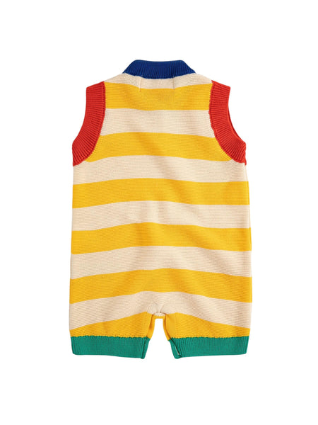 Pagliaccetto in maglia multicolor per neonato Bobo Choses B126AB102 UNI 