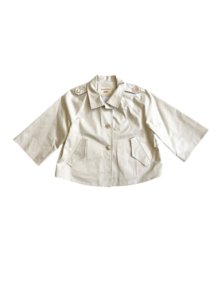 Trench corto beige per neonata e bambina Zhoe & Tobiah IMP1 45 