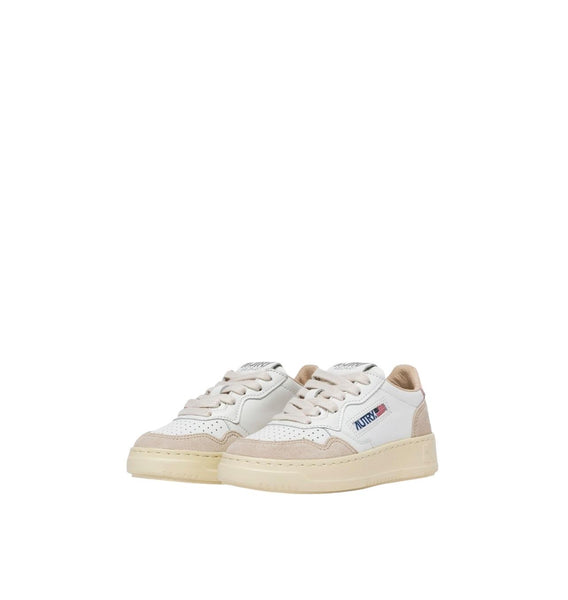 Sneakers in pelle e suede con dettaglio rasa per bambina Autry KULK FS05 