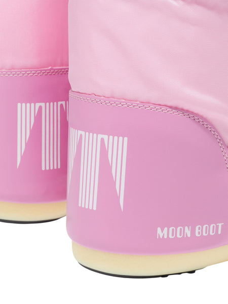 Stivale icon in nylon rosa per bambina Moon Boot 80D1400440 J001 