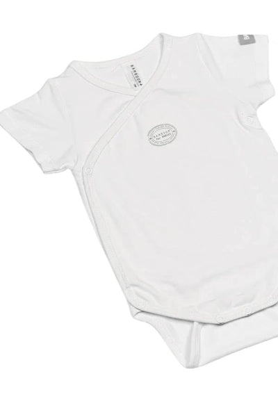 Body bianco per neonati Bamboom 104-054 BIANCO 