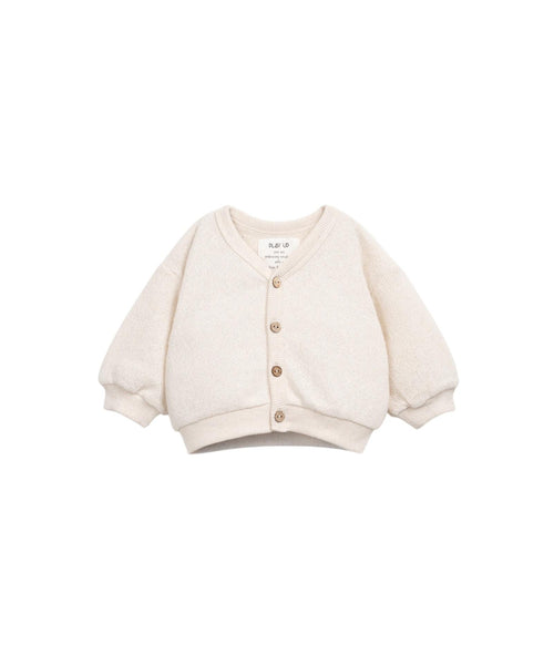 Cardigan in maglia panna per neonati Play up 1AS10904 P0088 