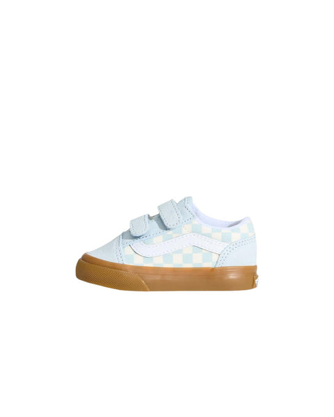 Sneakers Old Skool azzurra per neonati e bambini Vans VN000CTGFOA1 GUM CHECK 