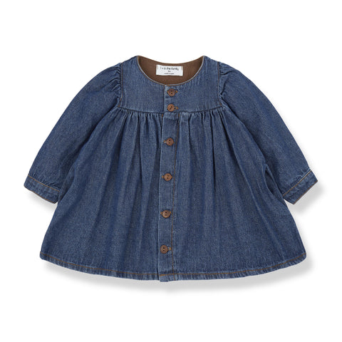 Abito in denim blu per neonata 1+ more in the family ADDAIA DENIM 