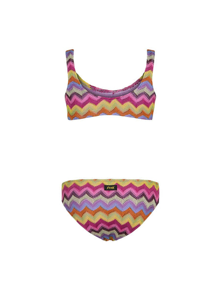 Bikini multicolor per bambina F**K FJ26-SG0611MC MULT 