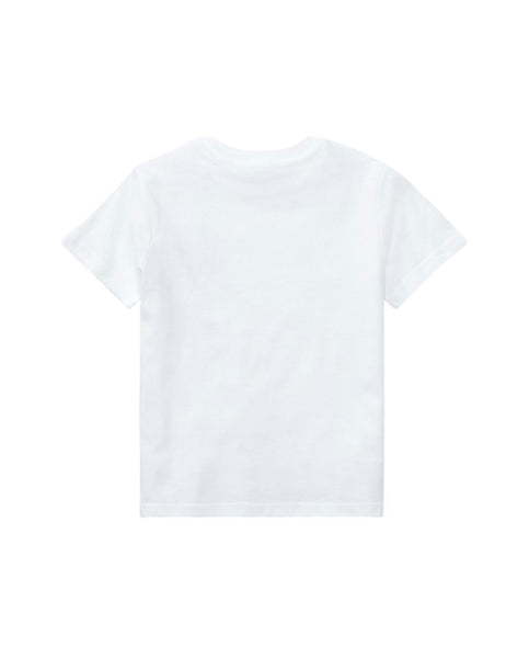 T-shirt bianca con logo per bambino Ralph Lauren Kids 323832904035 WHITE 