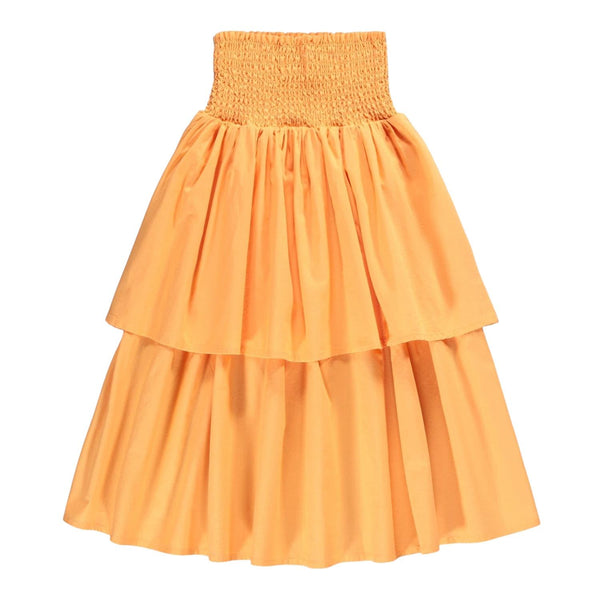 Gonna lunga arancione per bambina Molo BRENNA 5475 