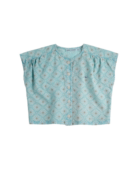 Camicia con stampa mosaico all over per neonata e bambina Bobo Choses B126AC032 UNI 