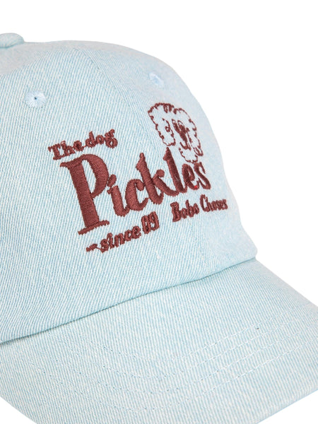 Cappello in denim chiaro con ricamo per neonati e bambini Bobo Choses B126AI013 UNI 