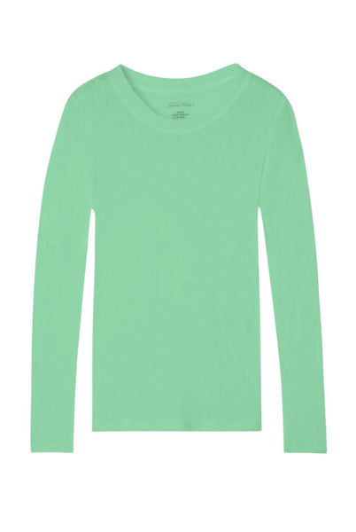 T-shirt verde per bambini American Vintage KMAS02 CHRYSALIDE 
