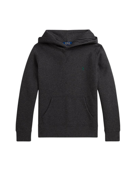 Felpa grigia con logo per bambini Ralph Lauren Kids 323749954061 GREY 