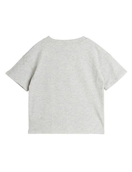 T-shirt grigia con stampa per neonati e bambini Mini Rodini 2622013294 GREY 