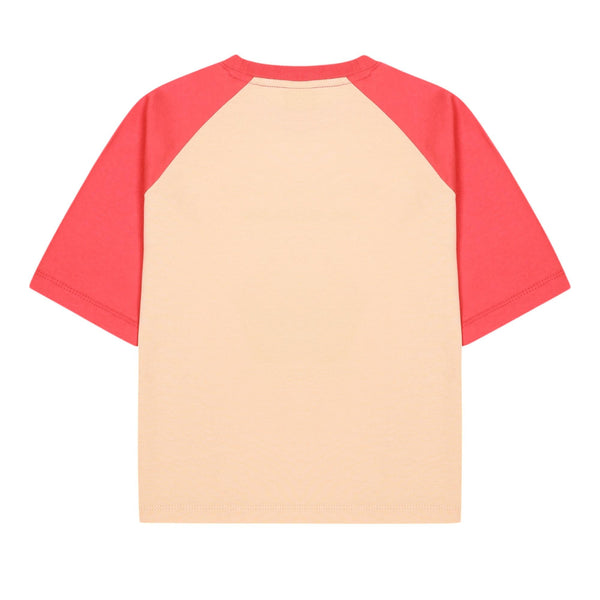 T-shirt multicolor con stampa per neonati e bambini Jelly Mallow JM2610107 CHERRY 