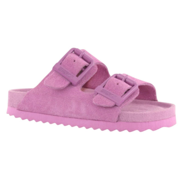Ciabatta fucsia in pelle scamosciata per bambina Colors of California HC.3208N DER 