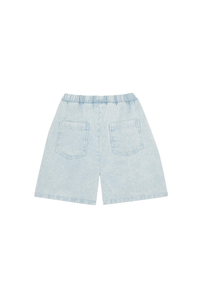 Bermuda in denim chiaro per bambino The Campamento TC-SS26-89 LIGHT BLUE 