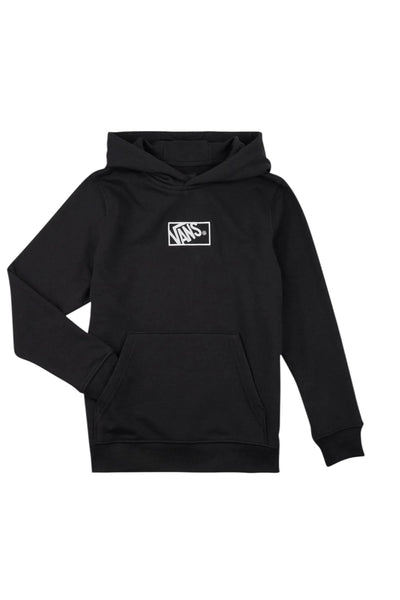 Felpa nera con logo per bambino Vans VN000RBDBLK1 BLACK 