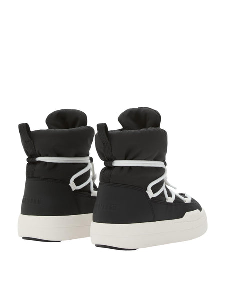 Park lace mid nero per bambini Moon Boot 80D3440070. N001 