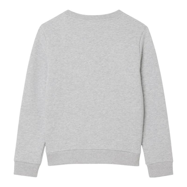Felpa grigia con logo per bambino Lacoste 947581 GH0 