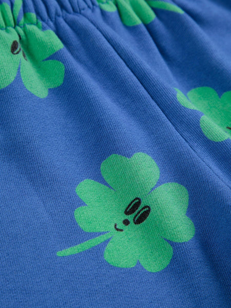 Pantalone in felpa blu con stampa all over per neonati Bobo Choses B225AB080 UNI 
