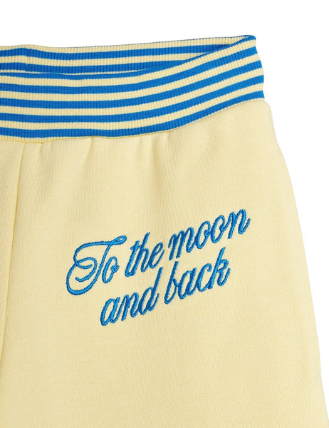 Pantalone in felpa giallo per bambina Mini Rodini 2623014123 YELLOW 