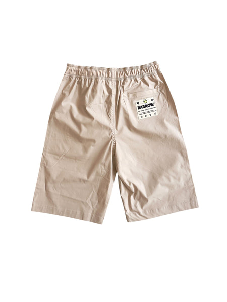Bermuda sabbia con logo per bambino Barrow S6BKJUBE103 092 