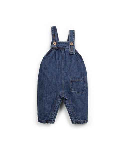 Salopette in denim blu per neonata Play up 2AR11503 D001 