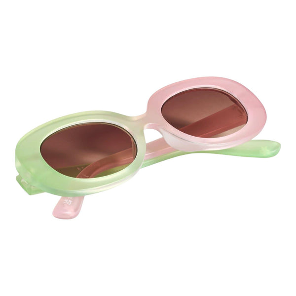 Occhiale da sole verde e rosa per bambina Molo SEE 5610 