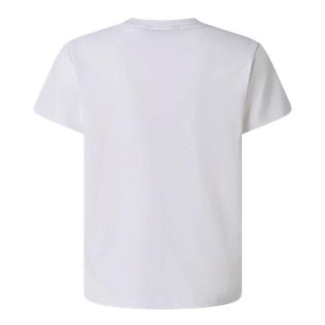 T-shirt bianca con logo per bambini The North Face NF0A8G1WFN4 FN41 