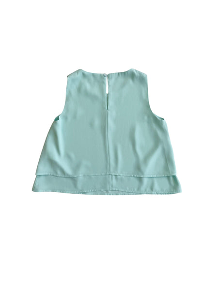 Blusa menta per bambina Lulù by Miss Grant LL4411 MENTA 