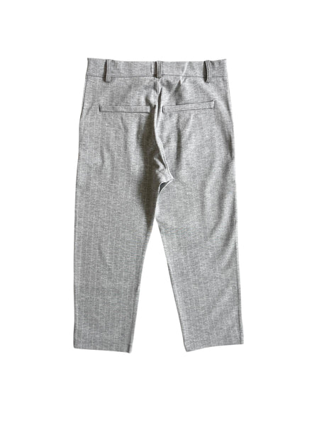 Pantalone grigio gessato per neonato e bambino Fiorile 1436 001 