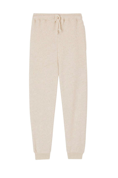 Pantalone in felpa écru mélange per neonati e bambini American Vintage KITO05A ECRU MELANGE 